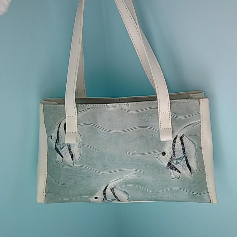 Claudia Firenze Leather Shoulder Bag